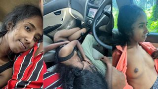 Tamil Mallu GF Hard Pussy Fuck By BF Captured Inside Car Porn